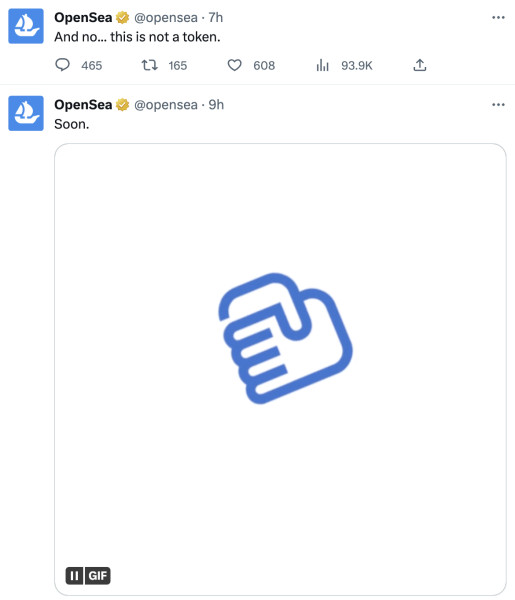 NFT市场OpenSea预告引发联想