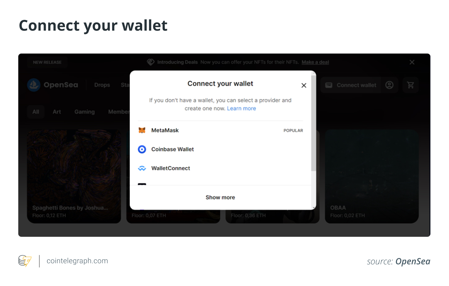 什么是OpenSea?如何使用它?插图 什么是OpenSea?如何使用它?