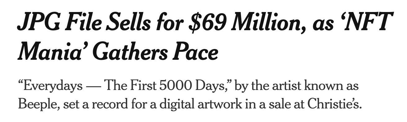 深度|NFT为什么如此昂贵?插图5 深度|NFT为什么如此昂贵?